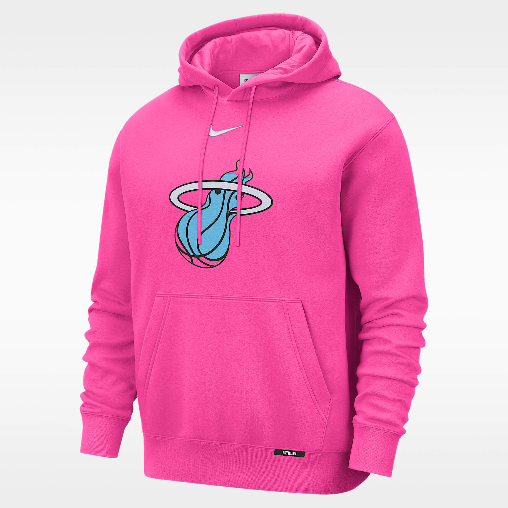 Miami Heat City Edition Men's Nike Club Hoodie. Nike.com